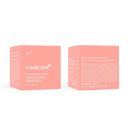 Medicube Collagen Jelly Cream – Niacinamide + Freeze-Dried Hydrolyzed Collagen – Hydrates, Strengthens Skin Barrier & Delivers 24-Hour Radiance & Firmness | Korean Skincare | No Artificial Colour  50ML/100ML